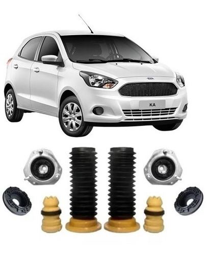 Kit Coxim Coifa Rolamento Batente Dint. Ford Ka 15/22