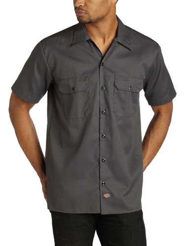 Dickies 1574 Camisa De Trabajo Manga Corta Camisola S-2xl