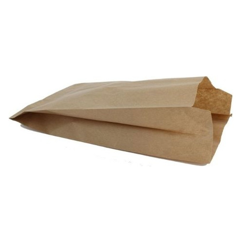 Bolsa De Papel Kraft Marrón 1/2 Kilo Paquete De 100und