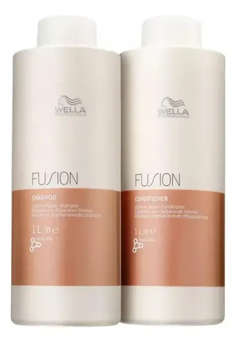 Wella Professionals Fusion Shampoo 1l + Condicionador 1l