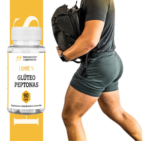 Suplemento Peptonas Crecimiento Horus Glúteos Peptoforce 90c Sin Sabor