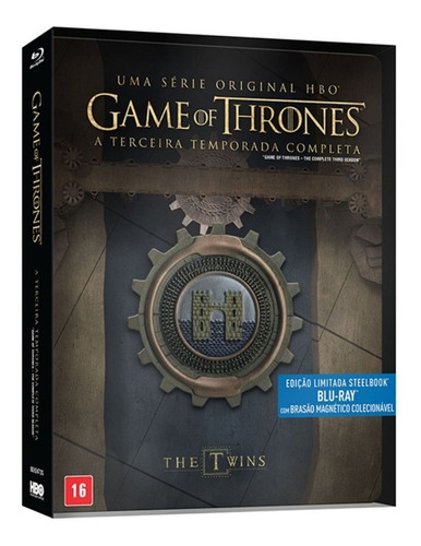 Blu-ray Game Of Thrones - 3ª Temporada - 5 Discos Steelbook