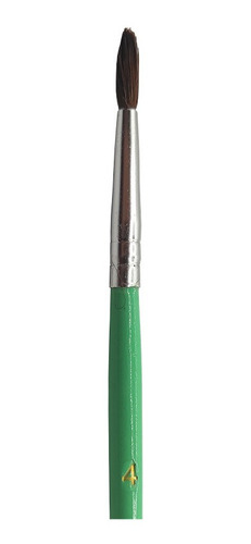 Pincel Para Acuarela Barrilito Deltapd4 Con 25 Pzs Calibre 4
