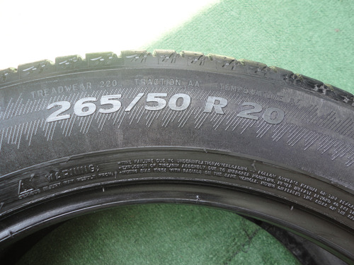 Llanta 265 50 20 Michelin Latitude Sport 3 Mf1355 (Usado)
