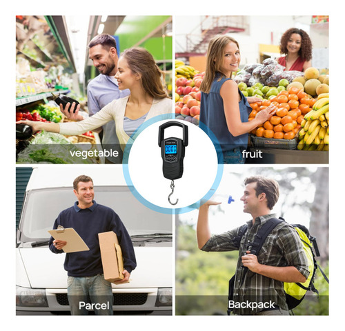 Báscula Digital Grande De 75 Kg/165 Libras Con Cinta Métrica