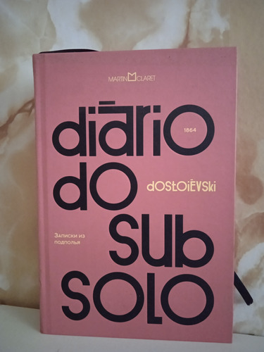 Livro Diário Do Subsolo - Dostoiévski