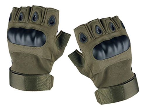 Guantes Tácticos De Medio Compatible Con Hombre Al Guantes