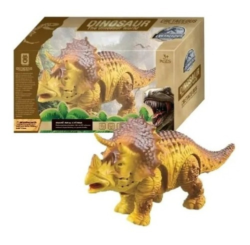 Juguete Dinosaurio Cretaceous Luz Y Sonido