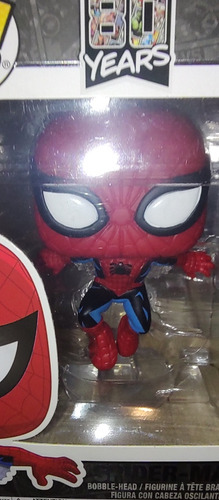 Funko Pop Spiderman 80 Aniversario Marvel 593 (Usado)