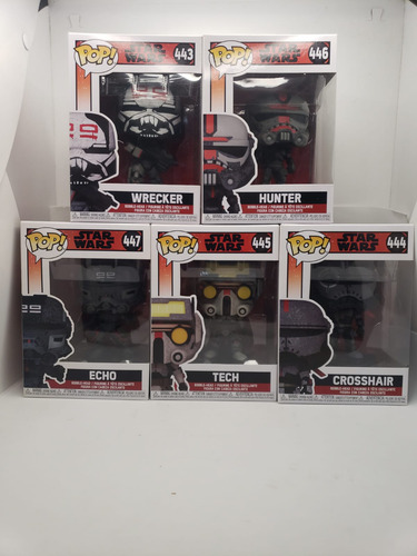 Funko Pop! Bad Batch Star Wars Coleccion Completa (Usado)