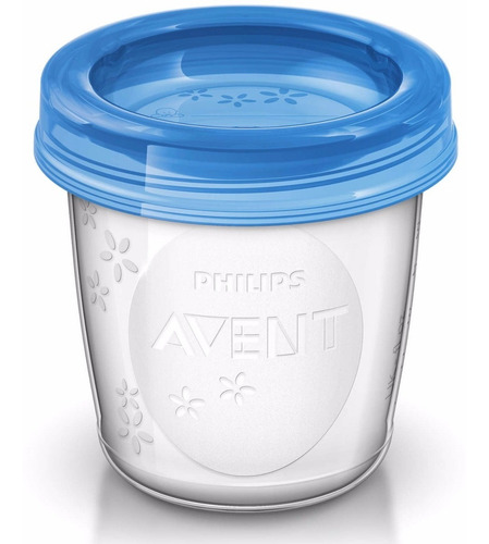 Imagen 2 de 5 de Vasos Para Almacenamiento De Leche Materna Avent Scf618/10