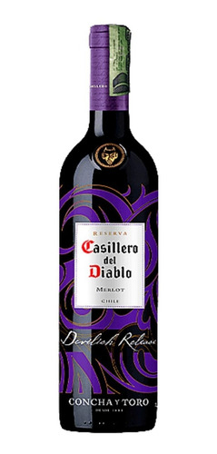 Vino Casillero Devilish Melot - mL a $57