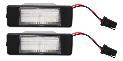 2 Luces Led Smd 18 Para Matrícula De Coche, Aptas Para Pathf