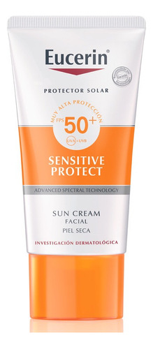 Protector Solar Facial Eucerin Sensitive Protect Fps 50+	