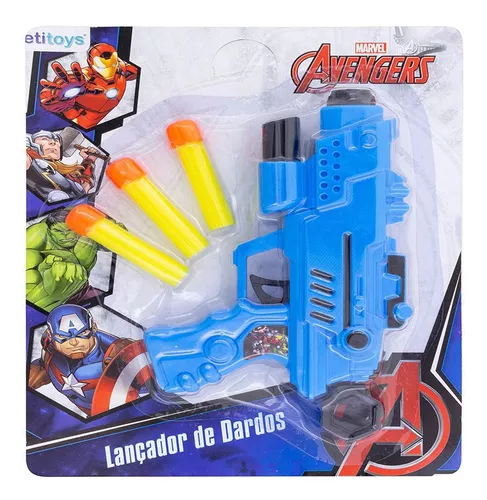 Kit Com Duas Armas Brinquedo Crianças Lança Dardos Infantil