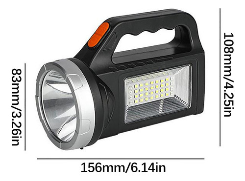 Una Luz Fuerte Que Carga Baterías De Larga Duración, Funcion