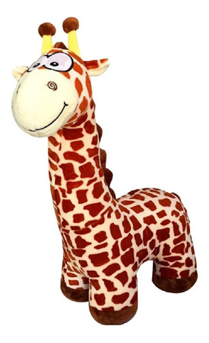 Pelucia Girafa Marrom Grande 50cm Squish Pals Toyng 46683