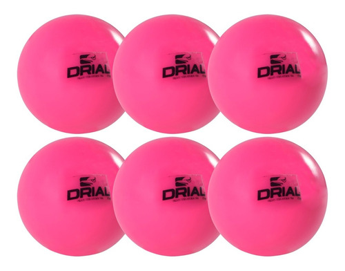 Bocha De Hockey Drial - Pack X 6 Bochas Profesionales