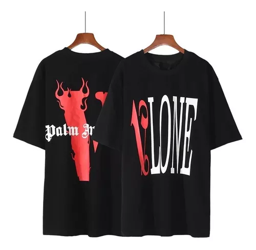 Camiseta Vlone Palm Angels Tumblr Pop Street Plus Size