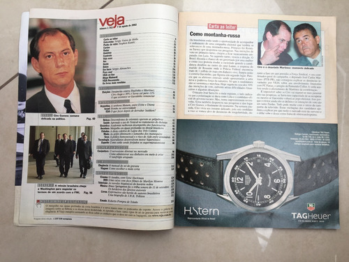 Revista Veja 31 Fernando Collor Lula José Ciro Gomes L203