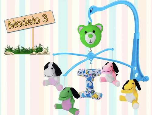 Imagen 4 de 7 de Movil P/bebe Cuna Corral Didactico Musical Diversion