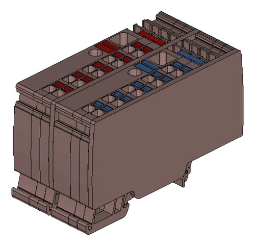 Clema,bornes D Distribución Push In 10mm2, 250v Aap12 250635