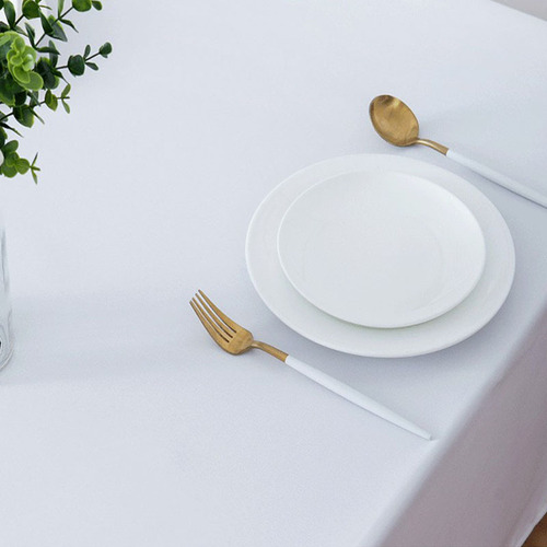 P Manteles Blancos Color Liso, Mantel Comedor