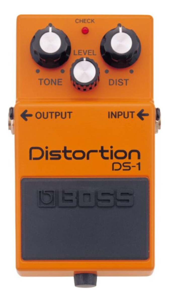 Pedal de efecto Boss Distortion DS-1  naranja