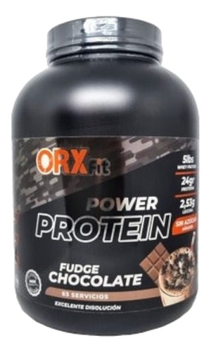 Proteina Power Protein 5lbs 67 Sv Fudge Chocolate - Orxfit