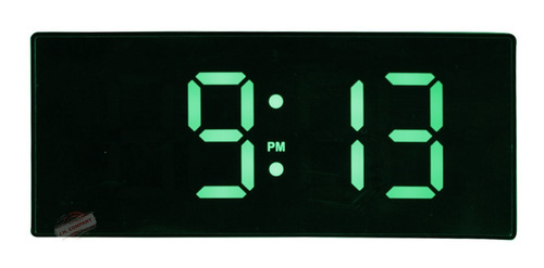 Despertador Digital Espejo Led Usb Alarma Calendario 1042