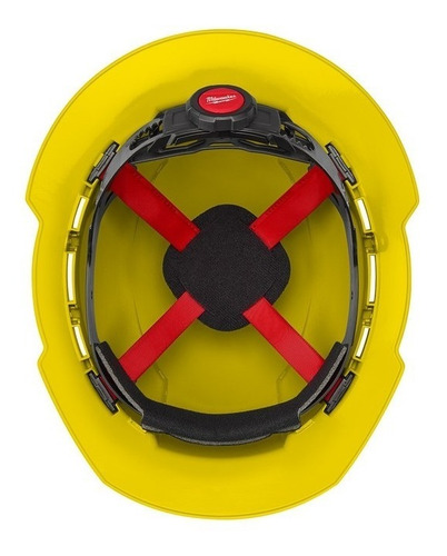 Imagen 4 de 8 de Casco Visera Completa Amarillo Accesorios Milwaukee 48731203