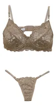 Comprar 4 Conjuntos Puntilla Con Aro,less Regulable,ropa Interior