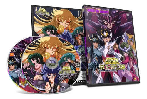 Box Dvd Saint Seiya Hades + Rayearth + Filmes Yuyu Hakusho | Frete