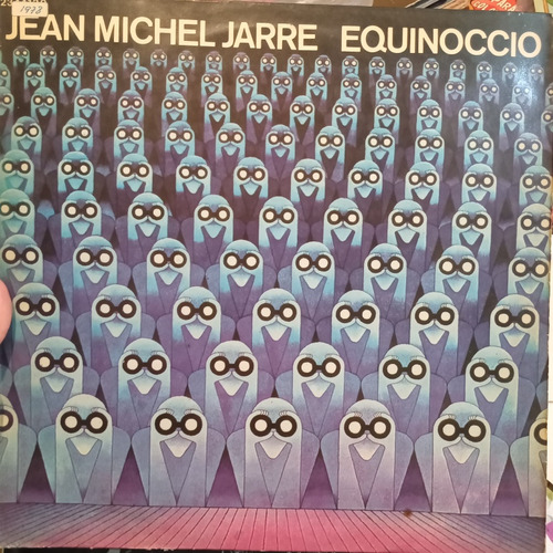 Jean Michel Jarre Equinoccio Vinilo Arg Lp Disco 1978