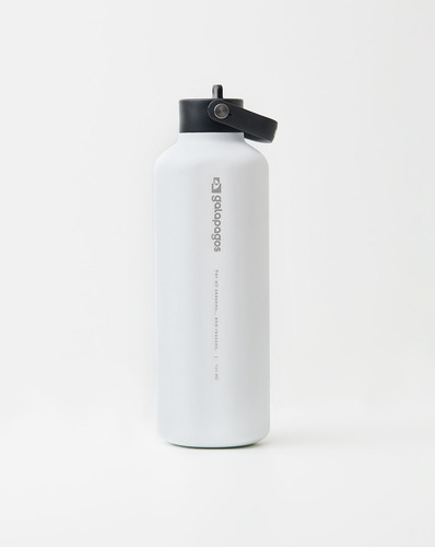 Garrafa Térmica Squeeze Água River Branca 950ml Galapagos