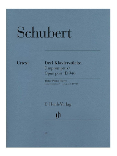 F. Schubert: Three Piano Pieces D 946 (impromptus).