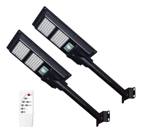 Luz De Calle Solar Glw 200w Con Sensor De Movimiento, Luz...