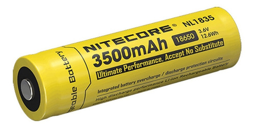 Bateria Recargable 18650 Nitecore Nl1835 Li-ion 3.7v 3500mah
