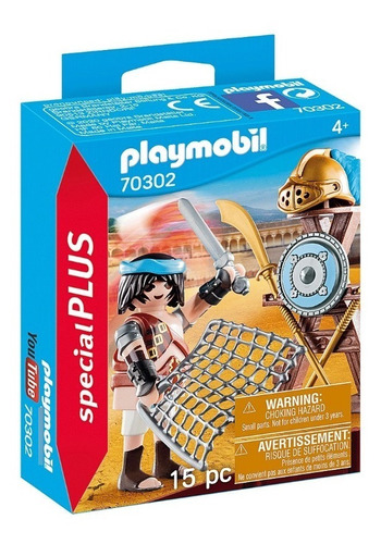 Playmobil Special Plus - Gladiador Romano Con Armas - 70302