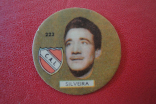 Figuritas Sport Año 1960 Silveira 222 Independiente