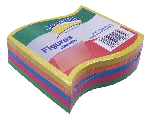 Notas Adhesivas Memotip De Bandera 250h 6.8x 6.9cm 1pzs