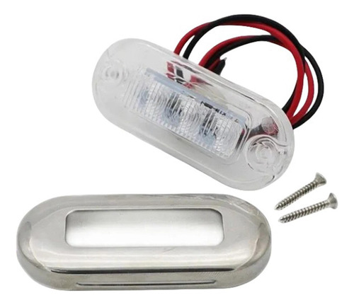 2 Luz De Navegação De Barco Led À Prova D'água Para