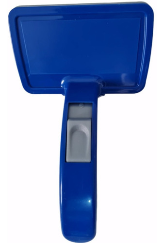 Cepillo Para Mascota Autolimpiante Aseo Limpieza Perro Gato Color Azul