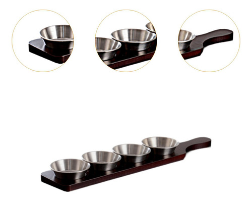Juego De Platos Compatible Con Salsa Plata Con 4 Rejillas.