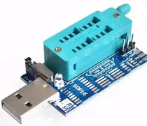 Comprar Programador Usb Memorias Eeprom Flash 24\u002F25 Zocalo Zif Bios