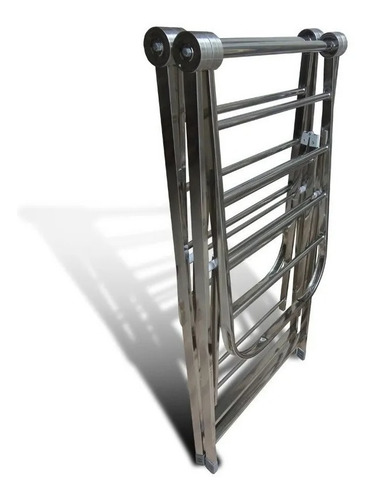 Imagen 5 de 5 de Tender De Pie Premium Todo Acero Inoxidable Con Alas 1,45 Mt