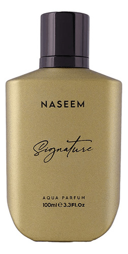 Signature Golden Aquaparfum (sin Alcohol)de Naseem 100ml (u)