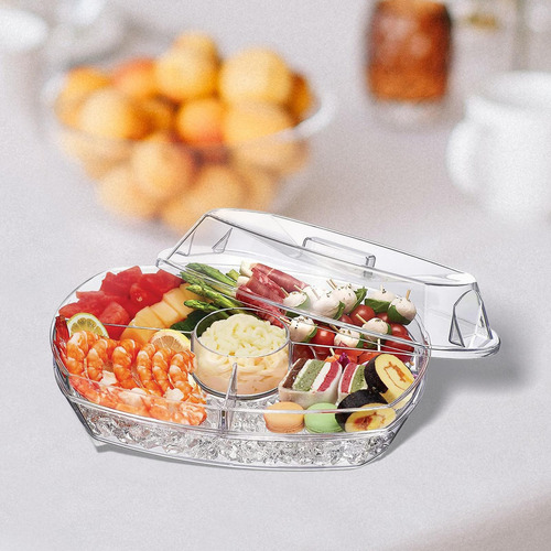 Bandejas De Fiesta Para Servidor De Buffet De Comida Fría
