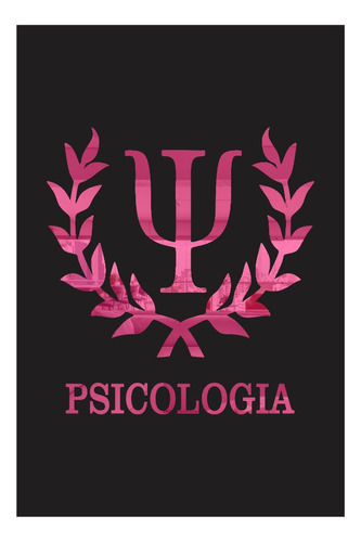 Quadro Decorativo Curso Psicologia Mdf Acrílico Espelhado Pink