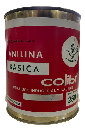 Anilina Basica Alta Concentracion 250 Grs Violeta Methyl